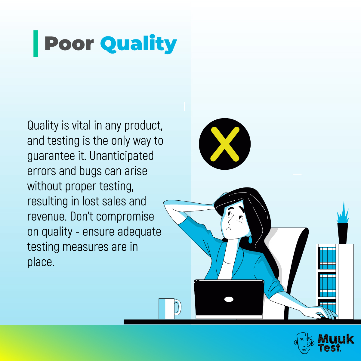 MuukTest's tweet image. Minimal testing might seem like a shortcut, but it could threaten your software&apos;s success in the long run. Discover the risks in our newest carousel👇

#softwaretesting #qualityassurance #softwaretestingservices