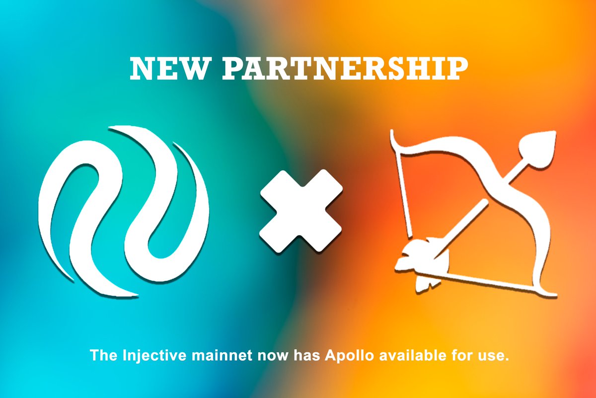 RrichPRMR's tweet photo. ๐ขNew Partnership @Injective_
The Apollo Safe, a new smart contract-based multisig protocol, has been launched on the mainnet, enhancing asset security and management for all users.
1/6๐งถ
#Injective #INJ #ApolloSafe https://t.co/pCH0fBZRGC