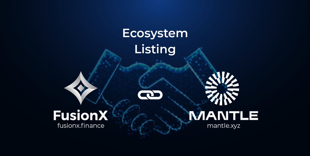 FusionX Finance | Native Dex of Mantle Network (@fusionx_finance) on Twitter photo #FusionXFam We are now listed on Mantle's Ecosystem Page. Head over to mantle.xyz/ecosystem .
Building Safer, Faster and Transparent DeFi on <a href="/0xMantle/">Mantle Network</a>
#BuildonMantle #FusionXFinance #FSX #BIT #FusionXFam We are now listed on Mantle's Ecosystem Page. Head over to mantle.xyz/ecosystem .
Building Safer, Faster and Transparent DeFi on <a href="/0xMantle/">Mantle Network</a>
#BuildonMantle #FusionXFinance #FSX #BIT