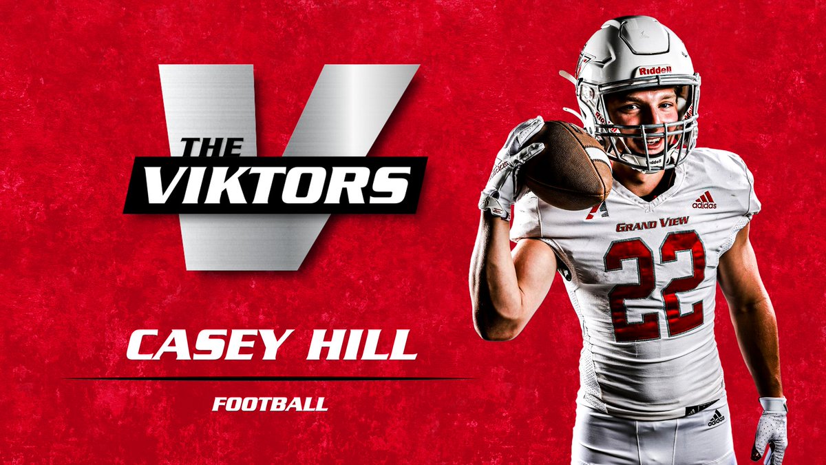 VikingAthletics's tweet photo. 𝘾𝙃𝘼𝙈𝙋𝙄𝙊𝙉𝙎 𝙊𝙁 𝘾𝙃𝘼𝙍𝘼𝘾𝙏𝙀𝙍:
Casey Hill - @GVVikingFB 
Morgan Lawson - @GrandViewTFXC 
Women's Soccer - @GVUWS_YWNWA https://t.co/36cZCCpSKh