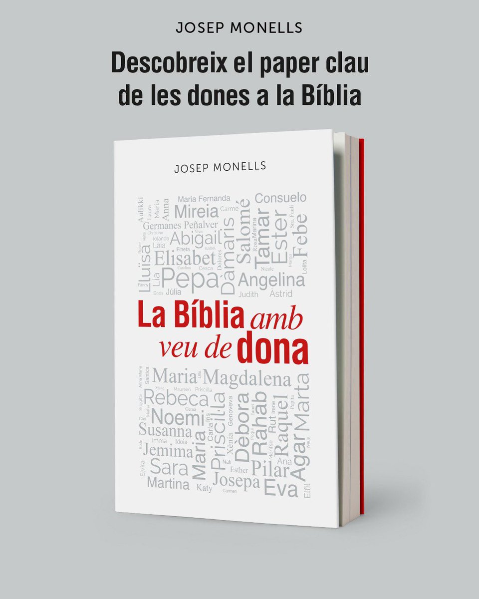 MonellsJosep's tweet photo. Ja he publicat el meu segon llibre:

“La Bíblia amb veu de dona”

El podeu trobar pel #DiadelLlibre 🌹📖 Sant Jordi
i al llocs que trobareu al web

https://t.co/8JqghkQ2yX https://t.co/spZ2G3zYbN