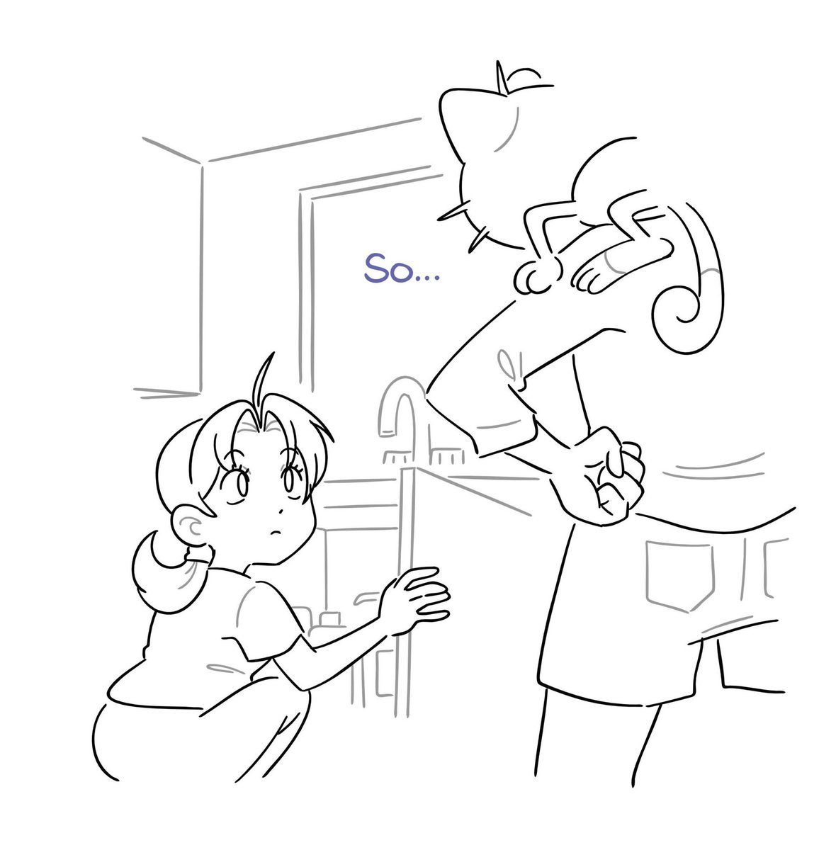 kianamaiart's tweet photo. Interrogation… kinda (1/2) https://t.co/NclqVfpWiM