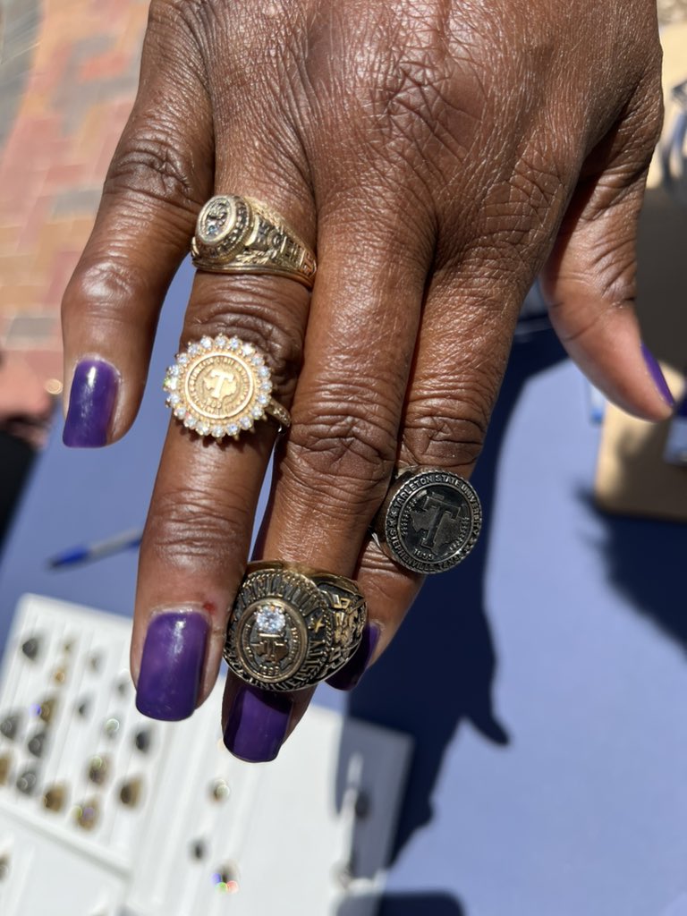 Tarleton Ring Day. Great day to be a Tarleton Texan!