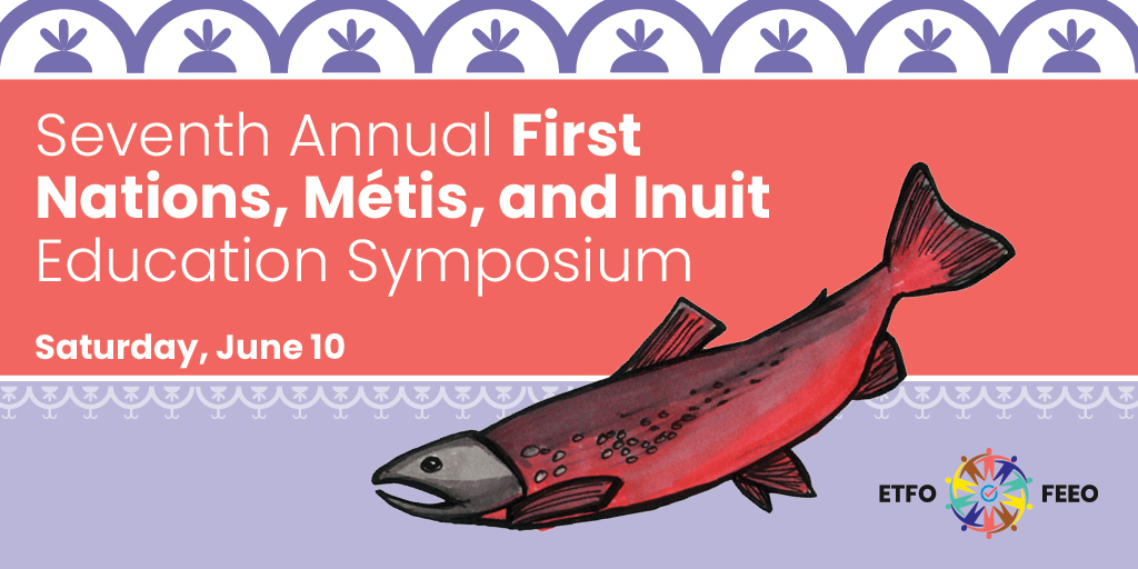 ETFO members working in Early Years programs are invited to a gathering of learning - it's our Annual First Nations, Métis and Inuit Education Symposium Early Years Education – Storytelling. HURRY! Registration closes April 26. Learn more at events.etfo.org #onted #ETFO