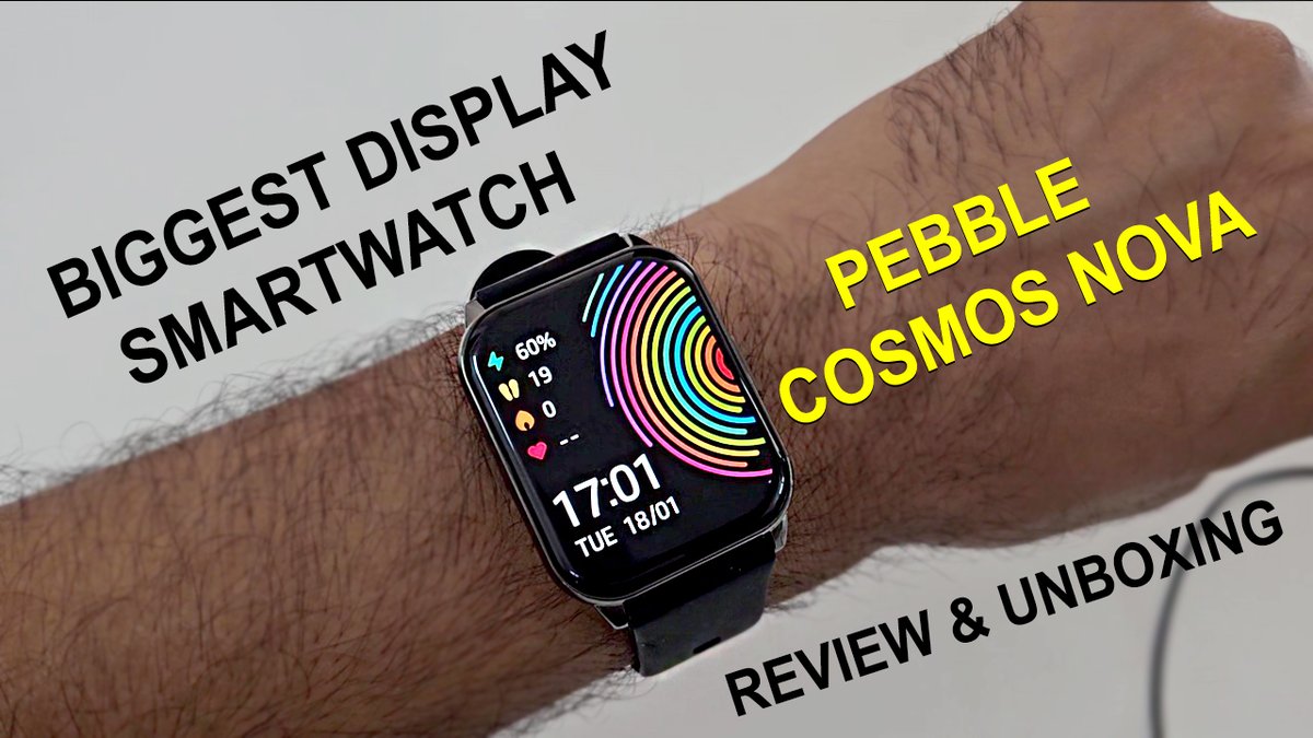 Tech4ever2's tweet photo. We will take a look at pebble cosmos nova Biggest Display Smartwatch which is an Edge-to-Edge Display Smartwatch Review. #video #smartwatch #Pebble #review #Bluetooth
pebble cosmos nova Biggest Display Smartwatch || Edge-to-Edge Display Sm... https://t.co/HZJNShxxo5 via @YouTube https://t.co/ILTgnl8Vqk