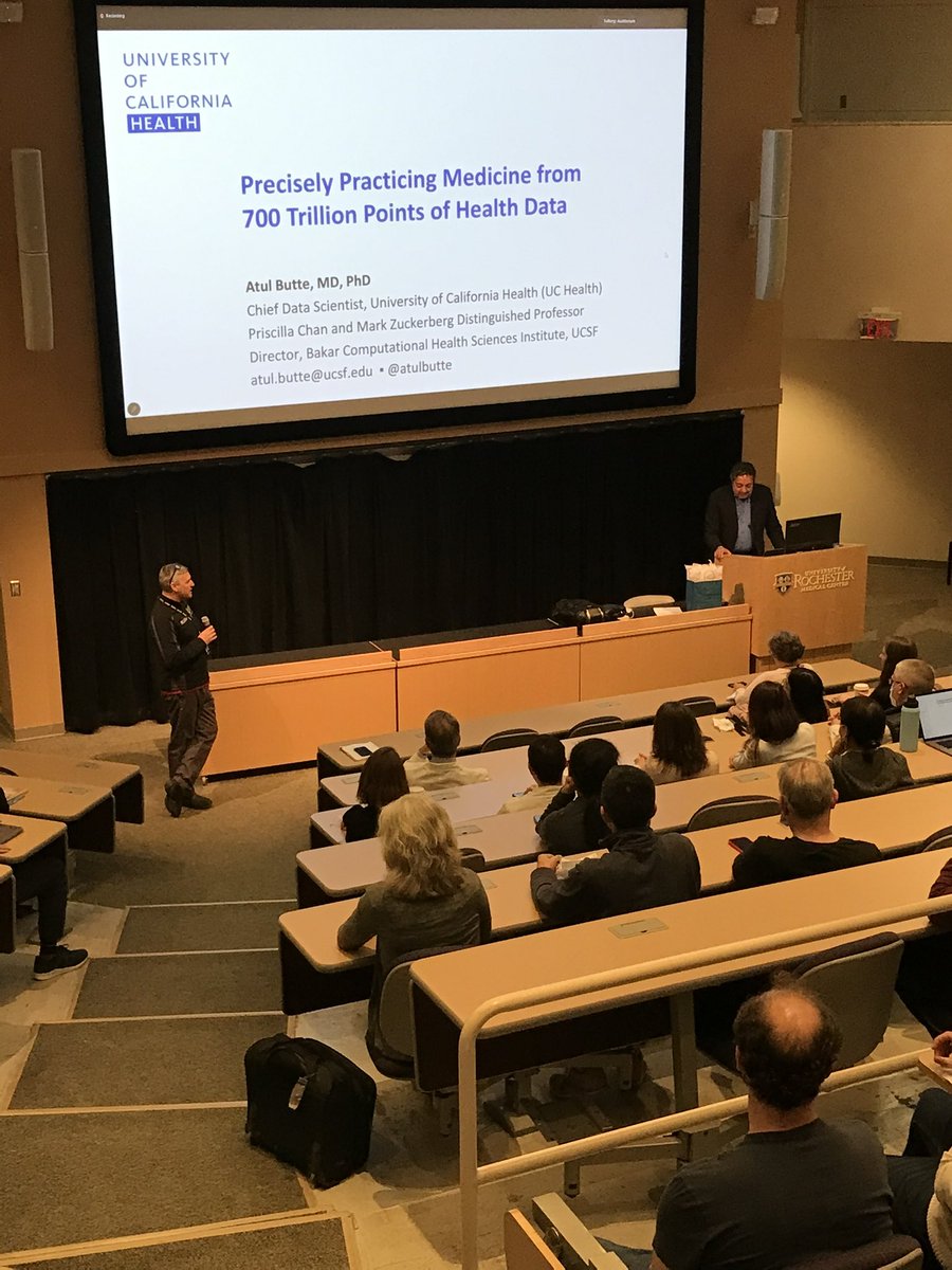 URochester_SMD's tweet photo. Special thank-you tweet goes out to @atulbutte for speaking to the SMD community earlier this month 🙏. (1/2) https://t.co/sQmfCommwW