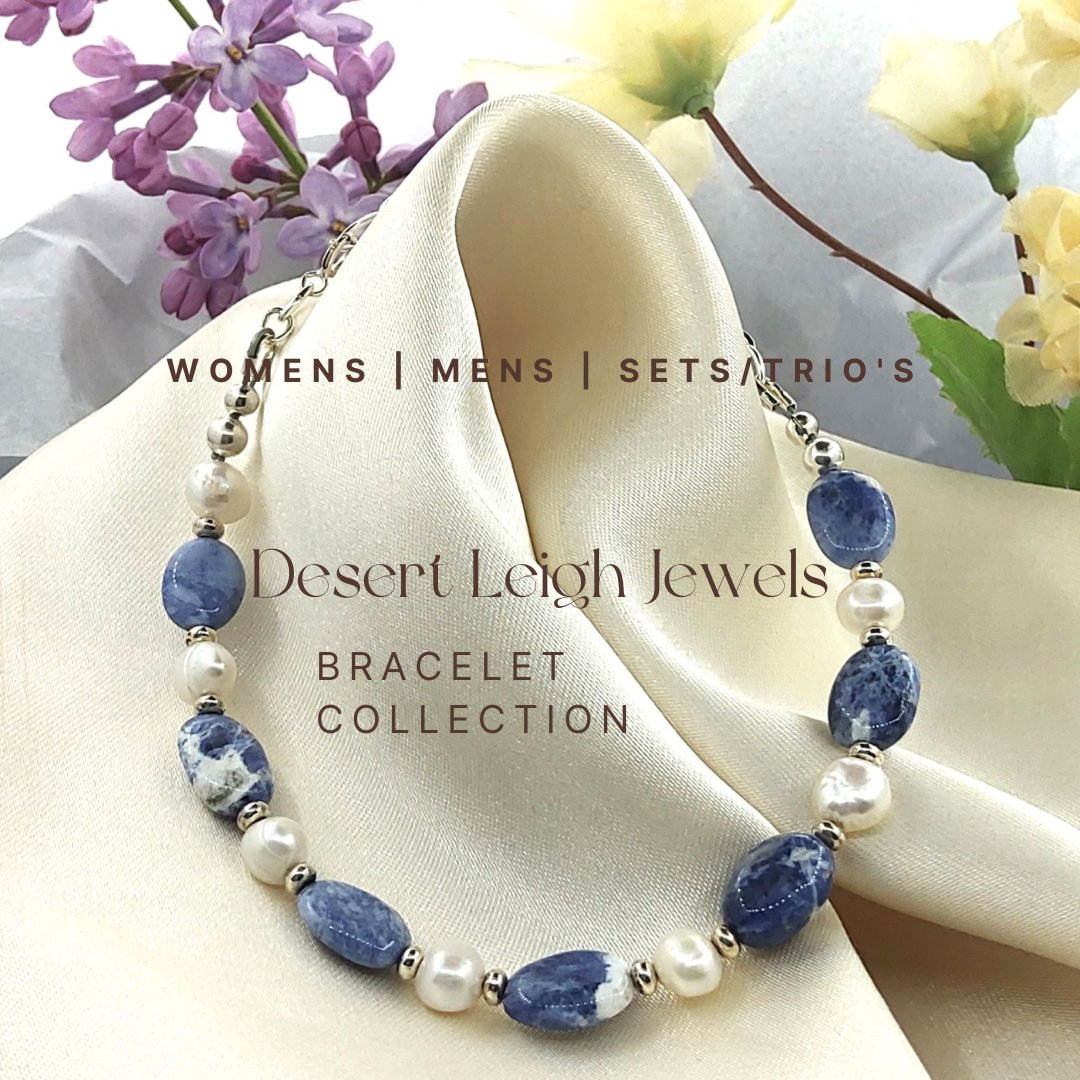 NEW! Sodalite & Pearl Gemstone Bracelet 
etsy.com/shop/desertlei…

#womensbracelet #womensfashion #sodalitebracelet #silverplatedbracelet #etsyshop #pearlbracelet #springbracelet #newbracelets #giftsforher #sodalitejewelry #braceletshop