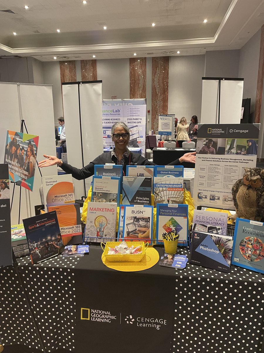 ExploreInside's tweet photo. The #NatGeoLearning team proudly represented our #CTE business learning suite and at the recent #NBEA conference in Kansas City. #BusinessEducation #Business #K12 #BusinessLearning #K12Business #MarketingEducation #CareerReadiness https://t.co/TsgWxhGS8H