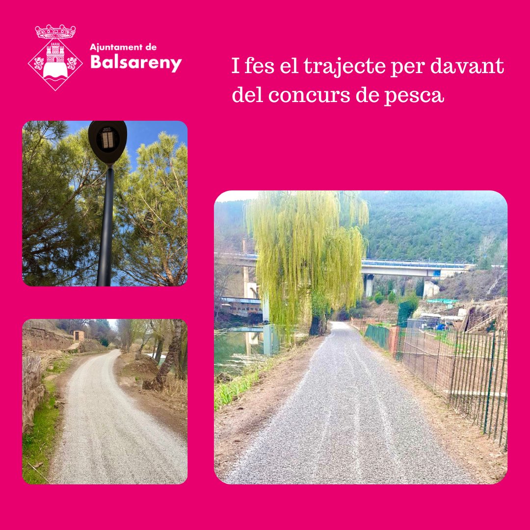 SumaBalsareny's tweet photo. 🎉 Us esperem divendres amb l'inici de la Festa Major de Balsareny:
Veure programa: 
https://t.co/bgCBpMjzPm

👉🏻 Gaudeix de la Festa Major de #Balsareny amb les noves instal.lacions i equipaments.

Bona #FM2023Balsareny ! https://t.co/yBRK2xftgK