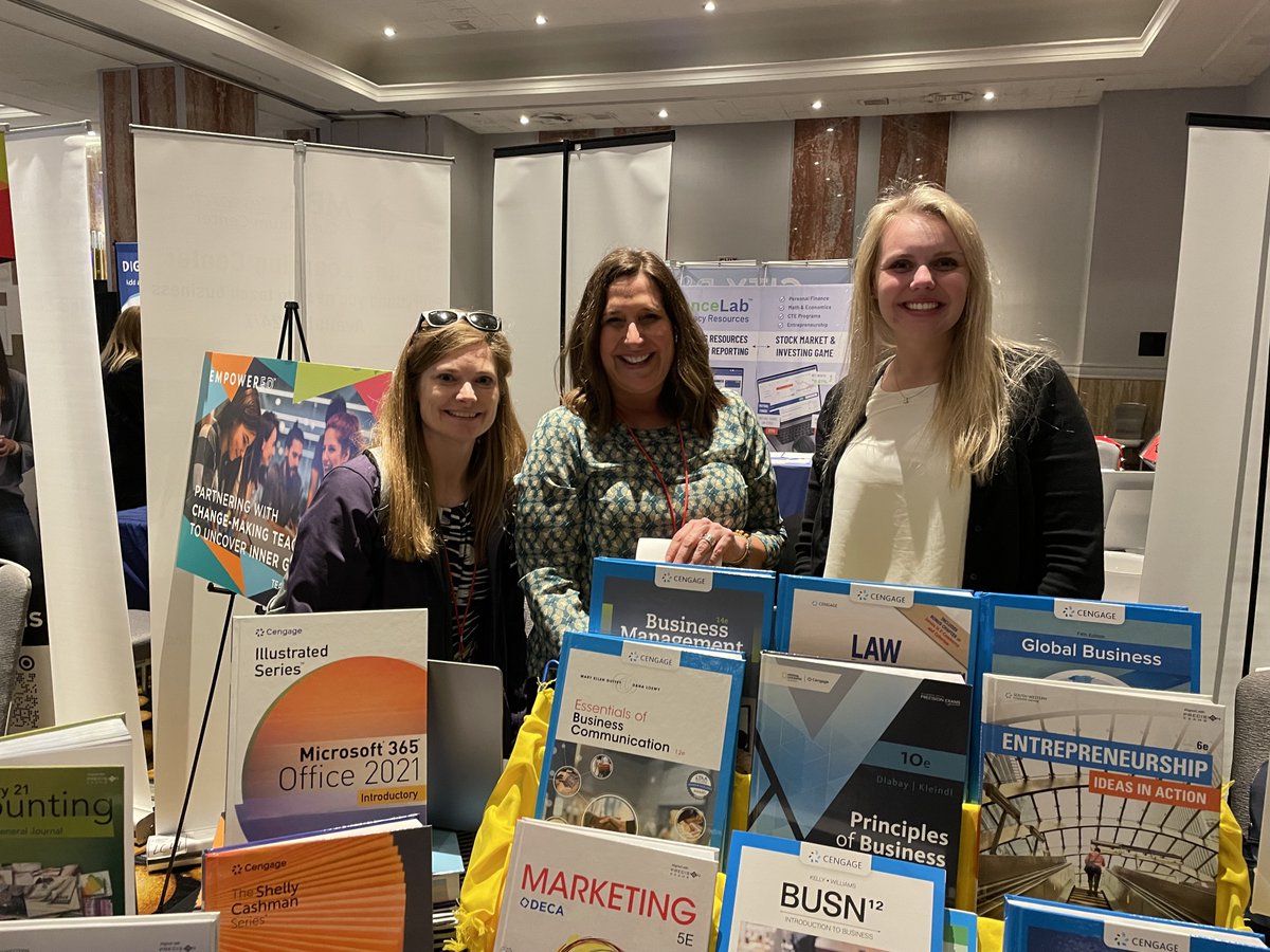 ExploreInside's tweet photo. The #NatGeoLearning team proudly represented our #CTE business learning suite and at the recent #NBEA conference in Kansas City. #BusinessEducation #Business #K12 #BusinessLearning #K12Business #MarketingEducation #CareerReadiness https://t.co/TsgWxhGS8H