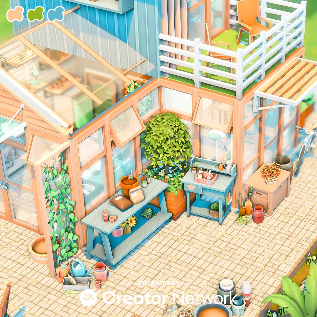 sulsulmelli's tweet photo. Thank you #EACreatorNetwork for providing me with a game code! 🌱#GreenhouseHavenKit is my new favorite kit! What's your thoughts?🥹
-
Gallery ID #Sulsulmelli 💚
-
#ShowUsYourBuilds #TheSims4 #TheSims ✨ https://t.co/b6tfjQsdgg