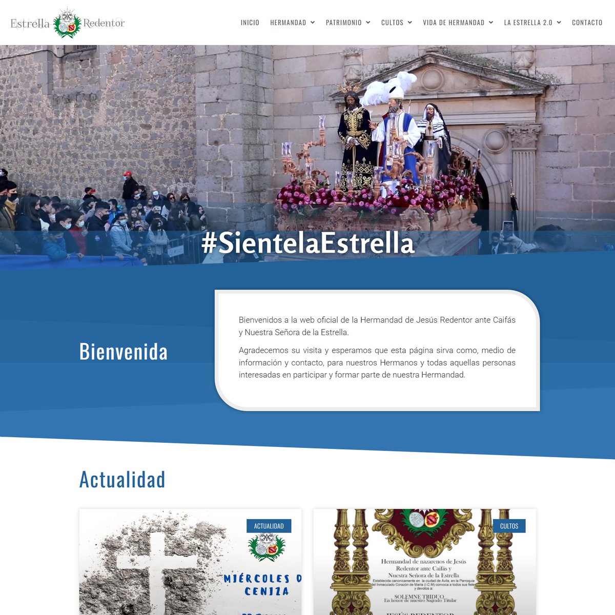 softapiweb's tweet photo. 📣 Finalizamos el nuevo portal web de
@LaEstrella_Av #avila que cuenta con nuestra aplicación #H6Web con la que sus hermanos podrá realizar todo tipo de gestiones telemáticas.
📷Visítala en https://t.co/WTtryMp93V https://t.co/3NvTomQ9Xi
