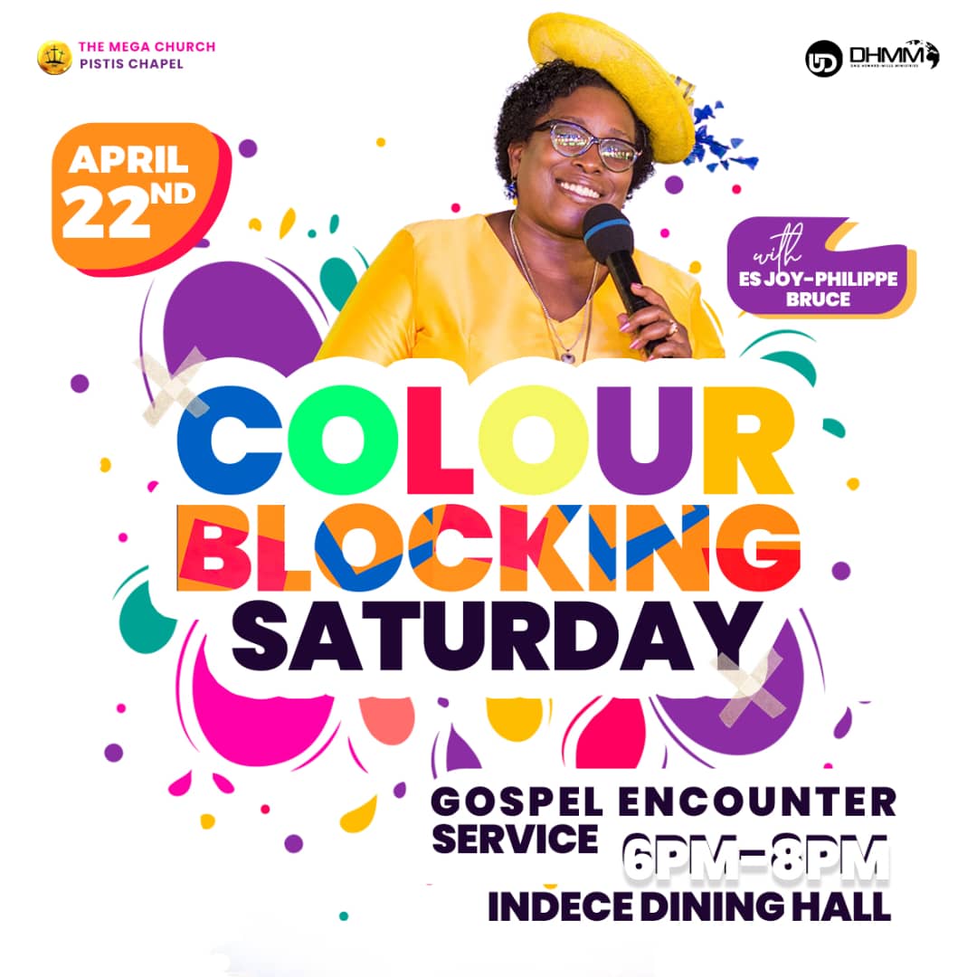 FOLCAyeduase's tweet photo. It's an Exciting Weekend again and the guess what?!

Campus Church is Colour Blocking!🥳🥳🥳🥳

Come finish the last WKND of the semester in a grand style at FOLC, as we celebrate a successful sem!

See you there!!!🥳
❤️💜🩷💛💚🩵💙
#FolcIsHome #ColourBlocking #Sunday https://t.co/h5cnBOGrqx