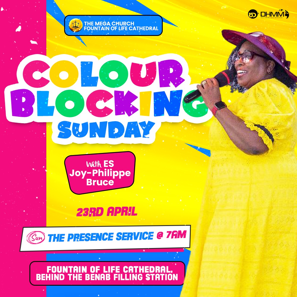 FOLCAyeduase's tweet photo. It's an Exciting Weekend again and the guess what?!

Campus Church is Colour Blocking!🥳🥳🥳🥳

Come finish the last WKND of the semester in a grand style at FOLC, as we celebrate a successful sem!

See you there!!!🥳
❤️💜🩷💛💚🩵💙
#FolcIsHome #ColourBlocking #Sunday https://t.co/h5cnBOGrqx