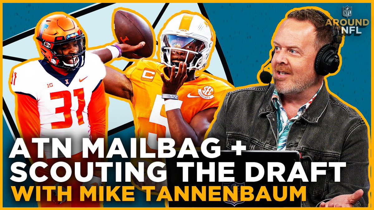 AroundTheNFL's tweet photo. PODCAST: The heroes answer draft questions with a new #ATNMailbag, plus @RealTannenbaum joins to explain why Hendon Hooker is his top QB in this class.
🎧 https://t.co/p2ALtYrd6w
📺 https://t.co/E1aWlRTZPb https://t.co/t9rkYtWz4S