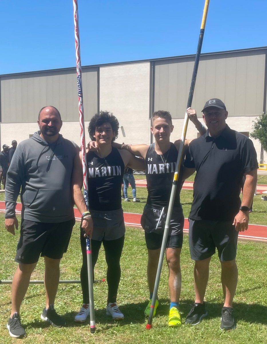 Congrats to Riley and Pickle for their 1st and 2nd place finish at area! <a href="/MHSCCTF/">Martin HS XC/Track</a>