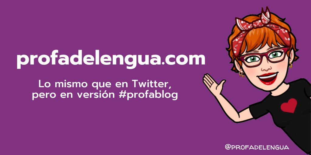 profadelengua's tweet photo. Abro hilo para recopilar en él mis aportes en el #profablog, donde desarrollo con más detalle algunos de los temas que suelo tratar aquí: docencia, evaluación, educación inclusiva, ABJ de rol... https://t.co/sB70ZjC38W