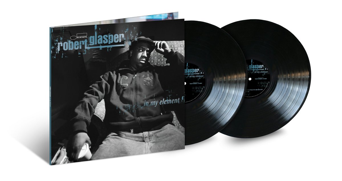 #RobertGlasper 'In My Element' (2007) Classic Vinyl Edition out 6/6: bluenote.lnk.to/RobertGlasper-… Featuring bassist Vicente Archer & drummer Damion Reid the album expanded the possibilities of where a modern jazz piano trio might go by delving further into his hip-hop & gospel roots.