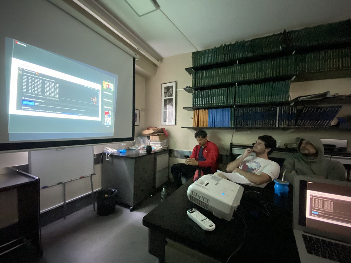EugeSegretin's tweet photo. Thanks Andy @adnroide for a great talk to introduce us to the amazing potential of AlphaFold & col. Thanks @mpcontreras4 and @GetGenome for promoting it 🫶🏼. Let’s go for future activities! @KamounLab #ingebi https://t.co/GofSw73sbq