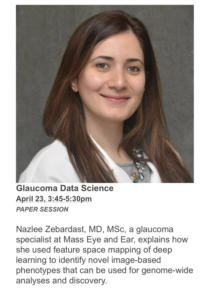DrZebardast's tweet image. Join me on Sunday at #ARVO2023 in #NOLA where I discuss how we are using machine learning as a novel approach for genome wide discovery.