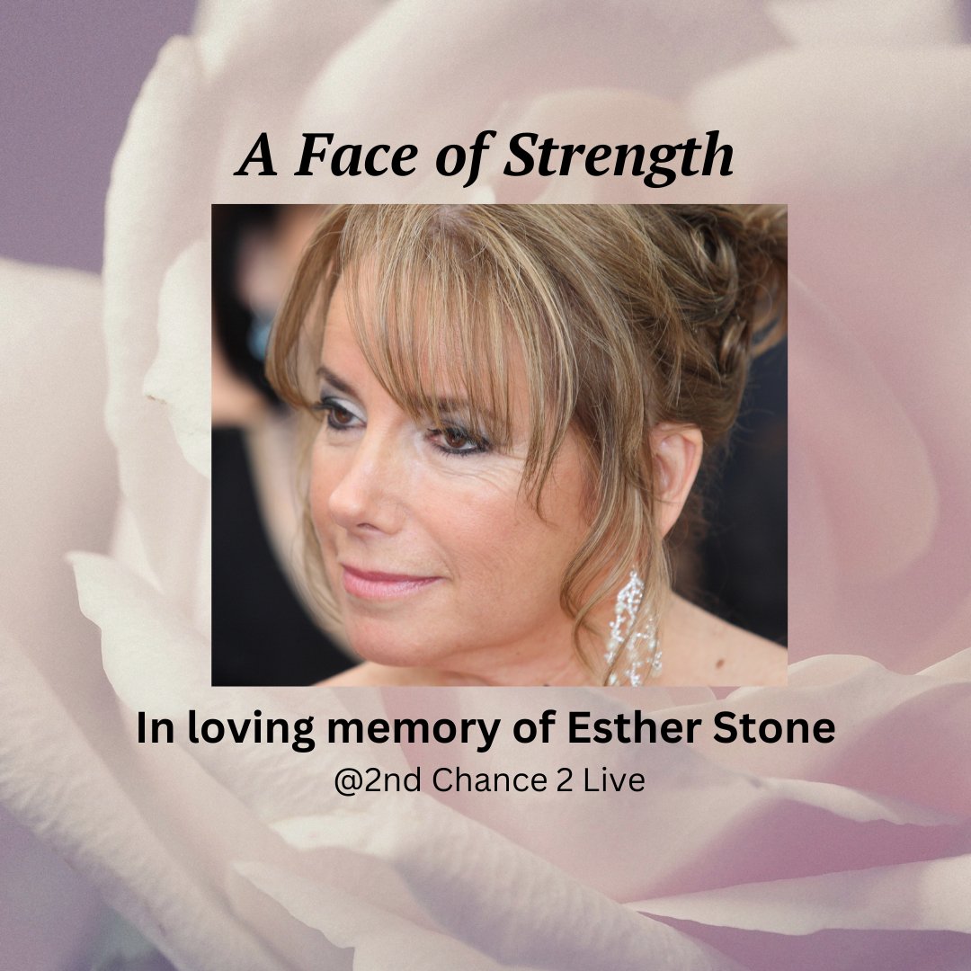 2nd_Chance2Live's tweet photo. 1/2 

Remembering Esther Stone as #aFaceOfStrength. 
🙏🏻💛🌸

#neverforgetEstherStone #GBM #glioblastomamultiforme #BTSM #braincancerawareness #courage #glioblastomaawareness #kindness #braveryquotes #grace #humor #inspiration #findacure #helpingothers #managinggrief https://t.co/i631se9Kla