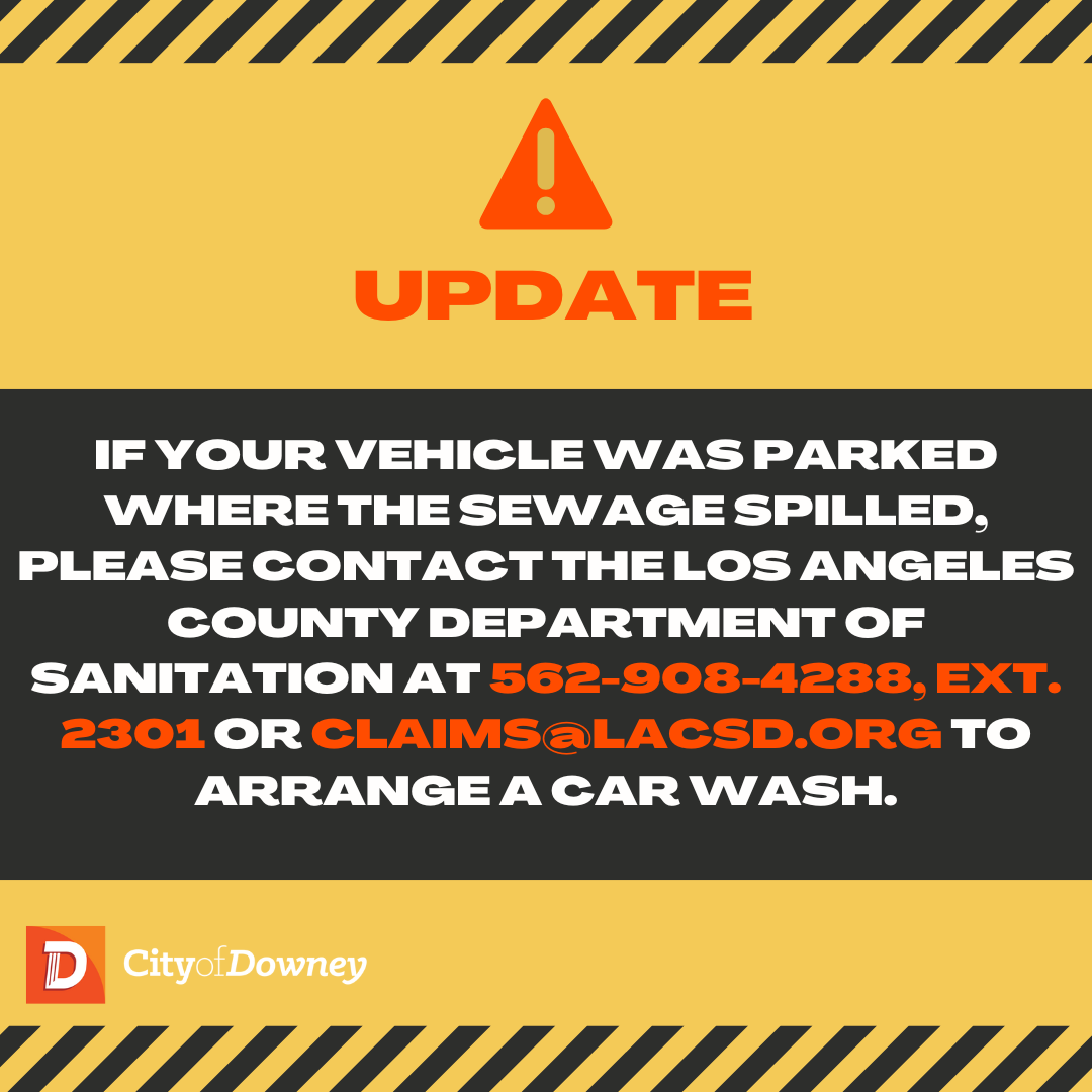 City of Downey Government on Twitter "UPDATE! The Los Angeles County