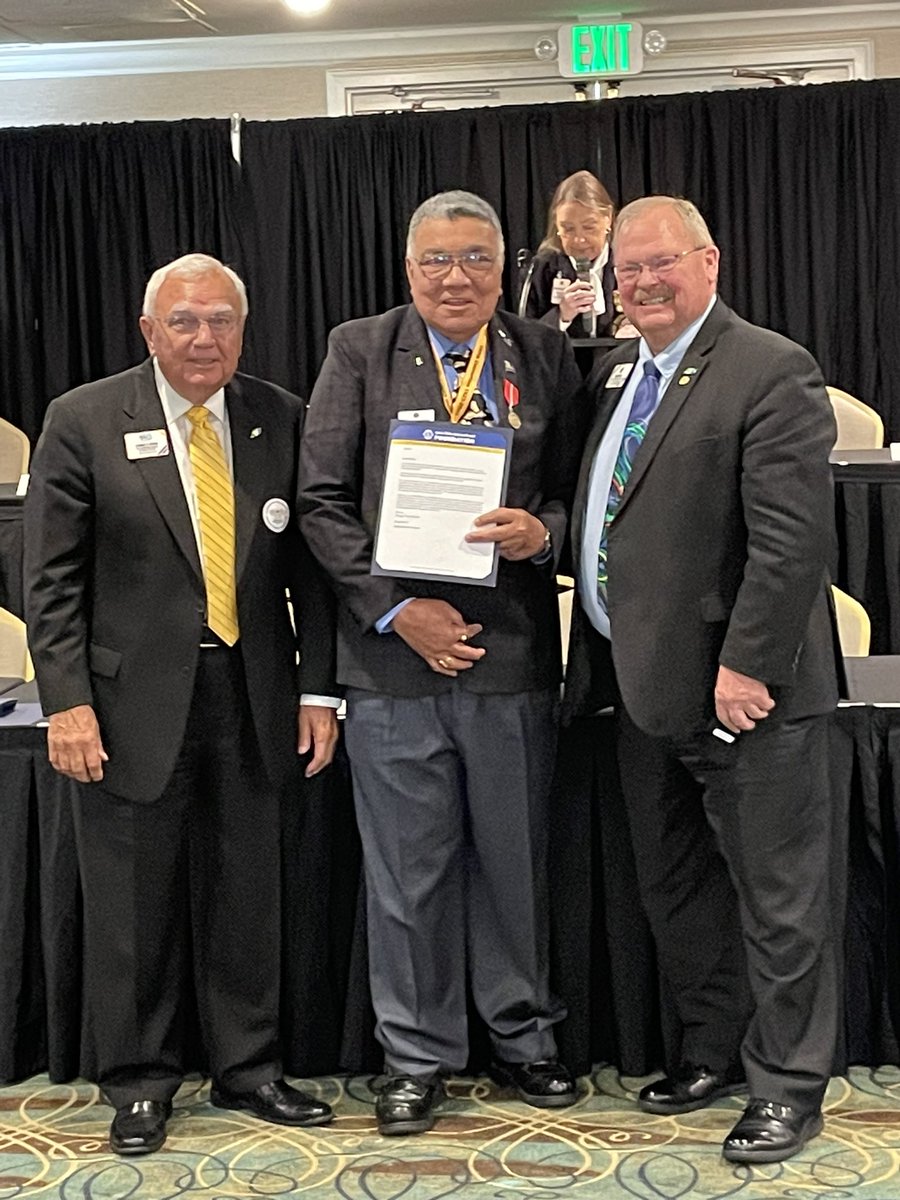 22ALions's tweet photo. @lionsclubs our Intermediate Past District Governor Bijoy Mahanti during the MJF Lunch received two International President’s awards today at MD-22 convention for his work as LCIF coordinator. Congrats Bijoy! https://t.co/dWG9qFcmDu