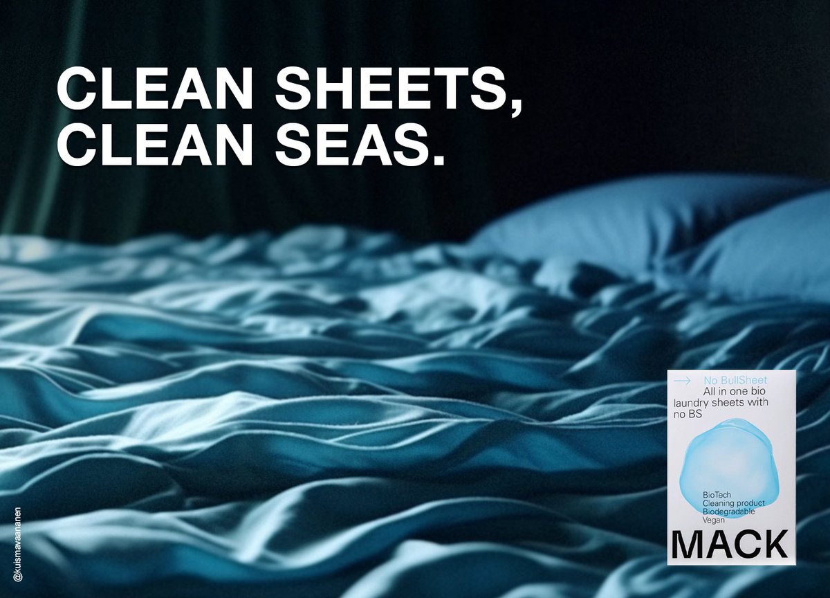 One more. One Minute Brief of the Day: Create posters to advertise 100% plastic-free seaweed derived biodegradable BioPod sachets from MACK ahead of #EarthDay #SeaweedSachets <a href="/OneMinuteBriefs/">One Minute Briefs ⏱️</a>  <a href="/keepitmack/">MACK</a>