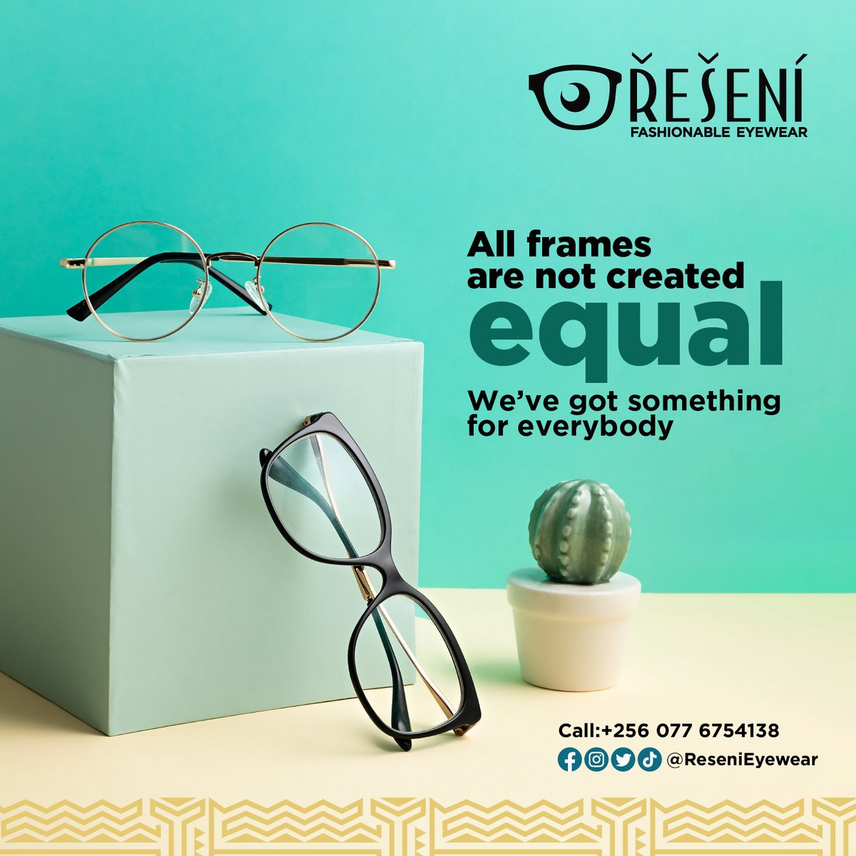 ReseniEyeWear's tweet photo. Nobody:
#Reseni Frames: Classy, fashionable and the perfect fit for your face.
Call/Whatsapp 0776754138 to get your pair today. https://t.co/ASsp7hcnqJ