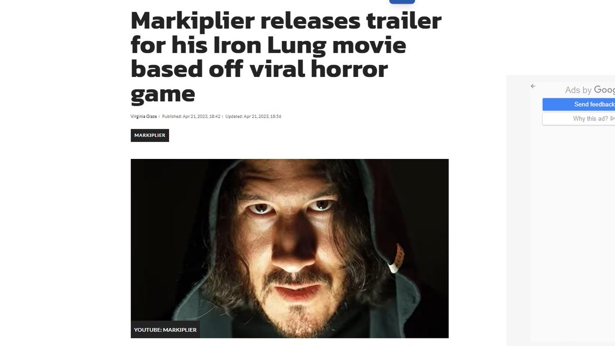 mementomark's tweet photo. The world is healing as news articles FINALLY use a wider variation of Markiplier pictures ✨ https://t.co/8u6BXtxyBo