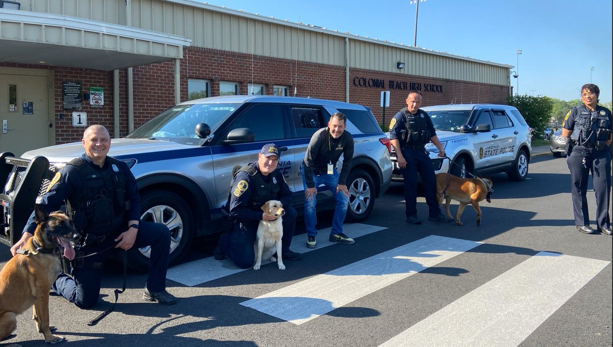 We are very proud for the partnership with <a href="/CBPSNews/">Colonial Beach Public Schools</a>, <a href="/CBPDChief/">CBPD Chief Gregory Deaver</a> <a href="/townofcbva/">Town of Colonial Beach Virginia</a> <a href="/VSPPIO/">VA State Police</a> for keeping our students safe.  This is one of our initiatives to keep our schools safe.  #DriterPride #CBPSProud <a href="/MrScottLush/">Mr. Scott Lush</a> <a href="/DrFelixAddo1/">Dr. Felix Addo</a> <a href="/k2blewis/">Dr. Kimbrelle Barbosa Lewis</a> <a href="/mitchemm13/">Dr. Clint Mitchell</a>