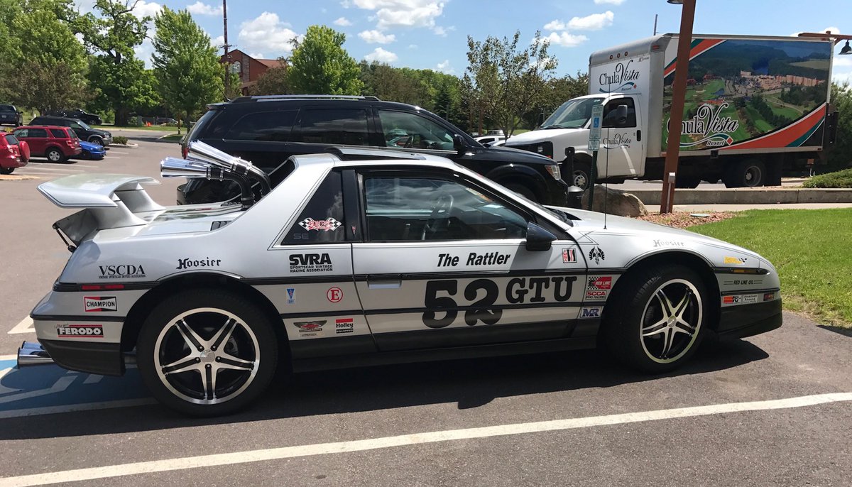 FanaticsFiero's tweet photo. Everyone is getting ready for a weekend of fun, Fieros, and Friends. #Wisconsin #FieroFanatics everybody wang chung tonight! #DellsRun https://t.co/MICUWGUCEo