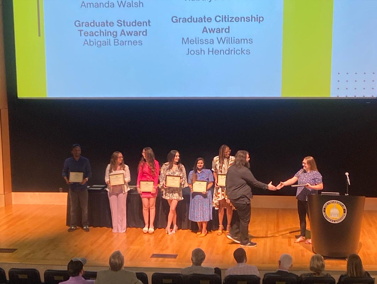 usmforensics's tweet photo. The School of Media and Communication recognized the team’s national achievements over the last year at the annual awards night.

Graduate assistant coaches, Abbey Barnes and Joshua Hendricks were both recognized for their contributions in teaching and citizenship, respectively. https://t.co/DicWIvyFFd