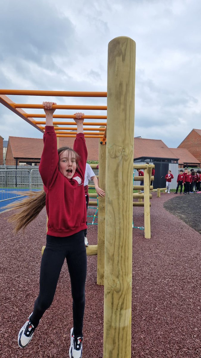 StEds_Primary's tweet photo. Constantinople Class have had a brilliant week exploring our new trim trail and investigating transport in the community as part of our focus during #ClimateWeek #StEdsSport #StEdsGeography https://t.co/uBH9Jg4ULS