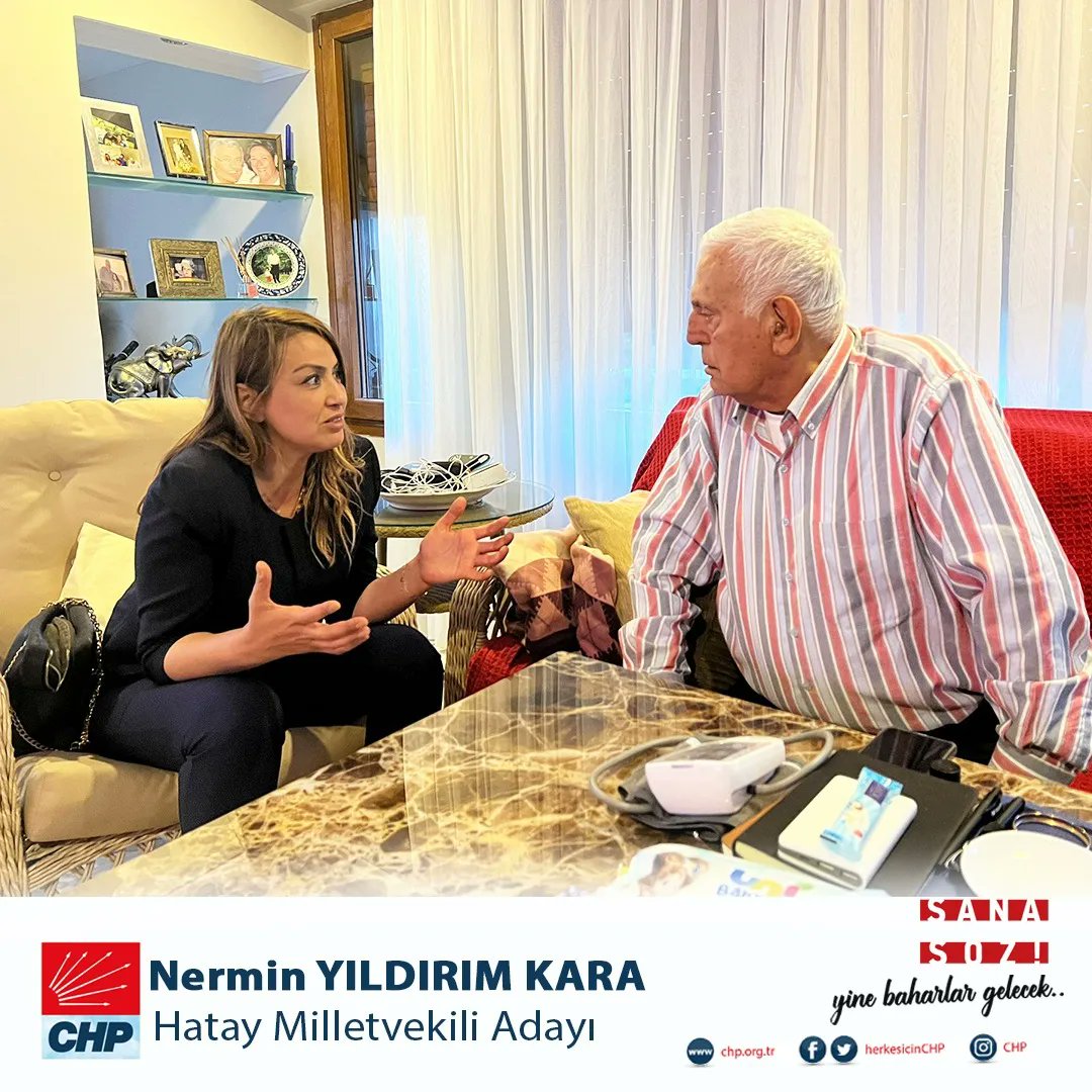 nerminyldrmkara's tweet photo. Üç dönem İskenderun belediye başkanlığı yapan değerli büyüğüm Mete Aslan ağabeyi evinde ziyaret ederek bayramını kutladım. Nice bayramları kutlamak dileğiyle..
#SanaSoz https://t.co/wTYDPMQL1O