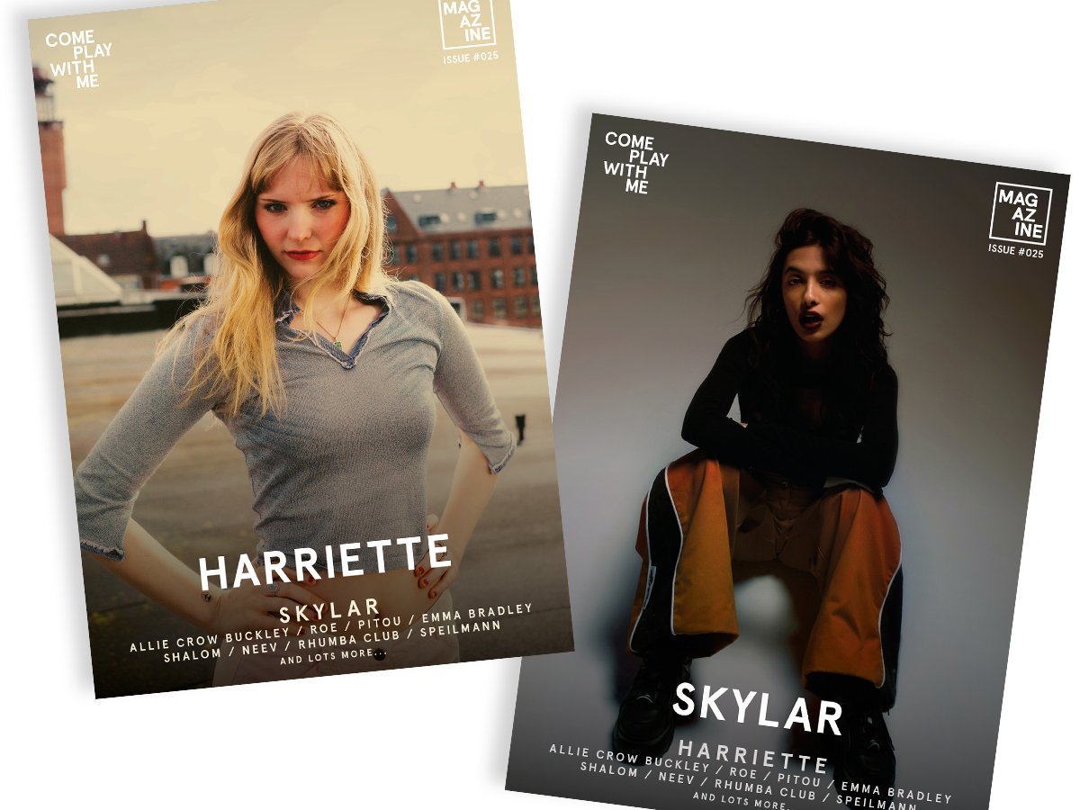 cpwmco's tweet photo. 🚨New magazine🚨featuring cover stars @HahaHarriette & #syklar Grab a copy from https://t.co/Ohk2gKJdig + @acrowbuckley @Roe_musicokay @shalom @itsrhumbaclub @spielmannsongs @mrTHIRTY5 #pitou #emmabradley #neev #cpwm #MAGAZINE https://t.co/dDKFEd2O6s