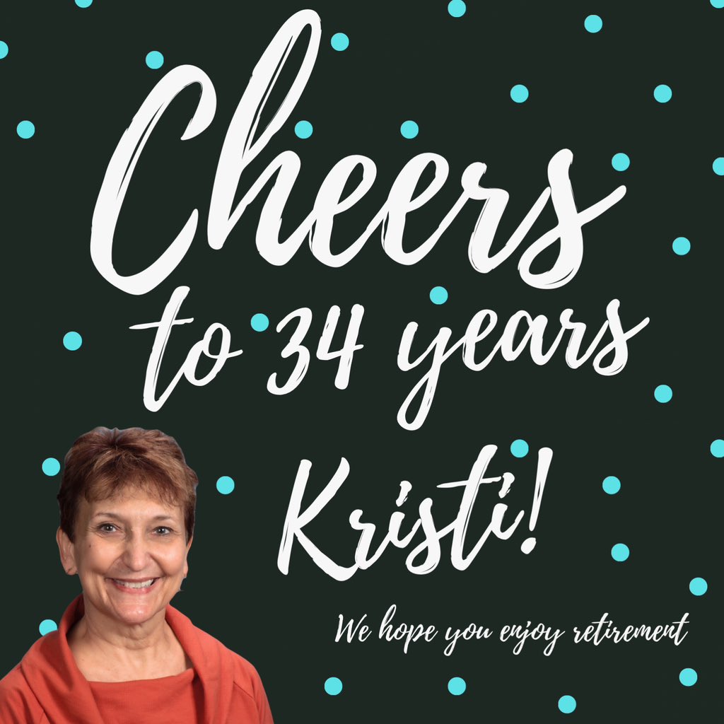 bssdpat's tweet photo. Congrats to Kristi Bates on her retirement after 34 years! 
She will be missed #bssd #LTEC #ParentsAsTeachers 

@BSSDnews @Dr_JohnsonGJ @bssdmedia https://t.co/qsKB0xF4JY