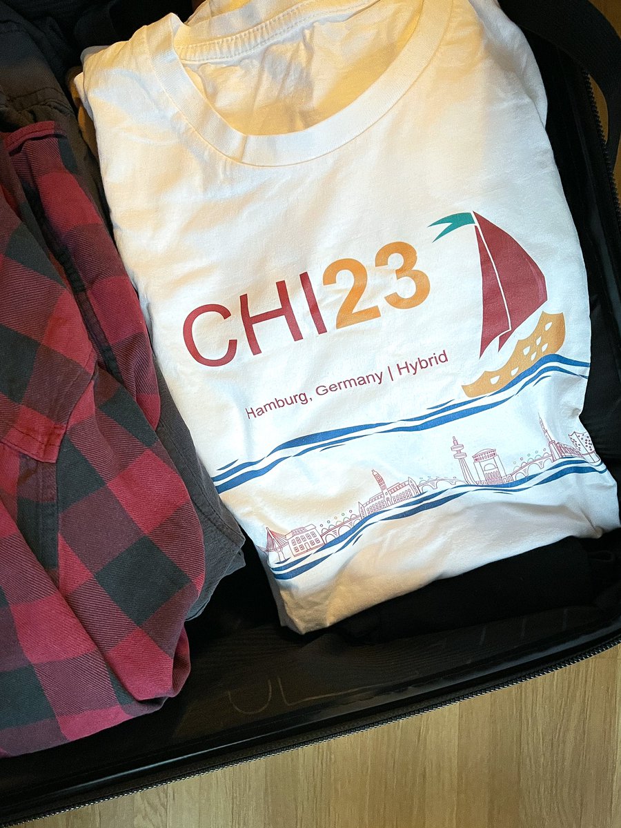 bags are packed - ready to go to #CHI2023