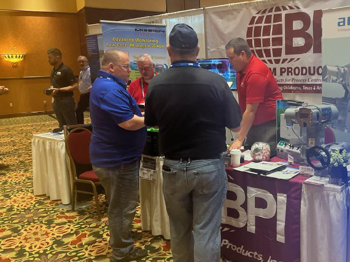 Our booth at the ORWA conference! We've been having a great time talking with everyone.