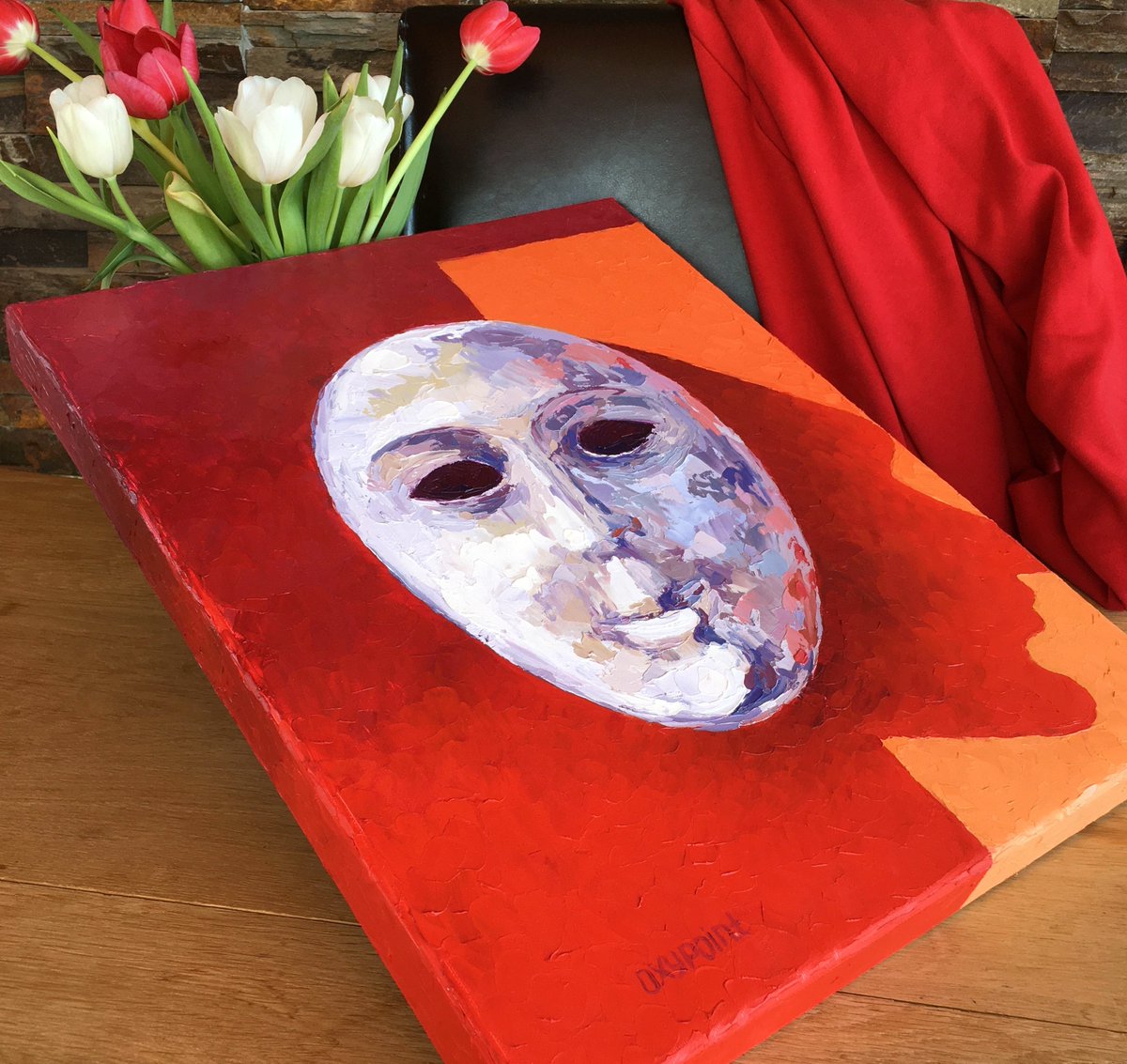 OXYPOINT_ART's tweet photo. "The Mask "
oil on canvas
50x40 cm (19.6х15.7 in)
#mask #venice #venicemask #volto #italia #art #artist #modernart
#knifepainting #oilpainting #painting #contemporaryart #oxypoint https://t.co/W7tjqyNgTX