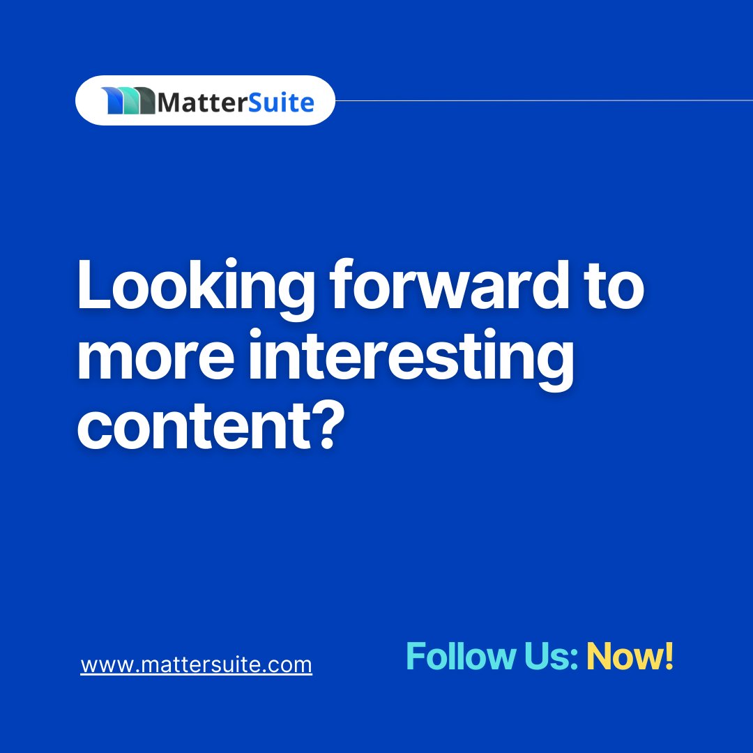 MatterSuite's tweet photo. Transform your legal practice from mundane to meaningful with these purpose-driven tips.
#practicinglaw #Lawyers #LegalTips #PurposefulLawyering #legaladvice #lawyerlife #purposefulpractice #LegalWithAPurpose #LawyersForChange #legalpractice #lawpractice #MatterSuite https://t.co/BEGqGLiJzJ