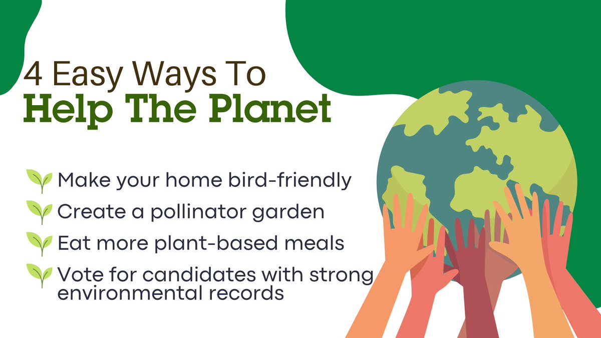 Tomorrow is #EarthDay! 🌎

Check out our latest campaign to learn how to live a greener lifestyle by reducing your environmental footprint: ow.ly/EGfS50NP5ta

Have more ideas? Tag us and use the hashtag #GoingGreenStepByStep!