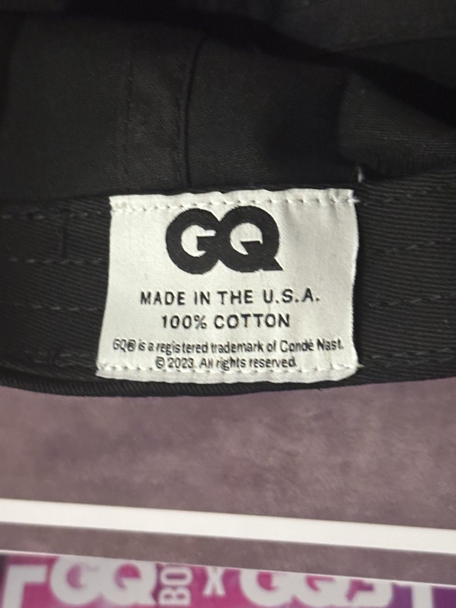 Magenta (məˈdʒɛntə) (@magenta_dao) on Twitter photo A <a href="/GQMagazine/">GQ Magazine</a> box spotted at <a href="/lawrenceroman/">lawrenceroman.eth</a> loving the #GQ hat #madeinusa thanks to @GQ3_io #web3 #NFTs #NFTCommunity A <a href="/GQMagazine/">GQ Magazine</a> box spotted at <a href="/lawrenceroman/">lawrenceroman.eth</a> loving the #GQ hat #madeinusa thanks to @GQ3_io #web3 #NFTs #NFTCommunity