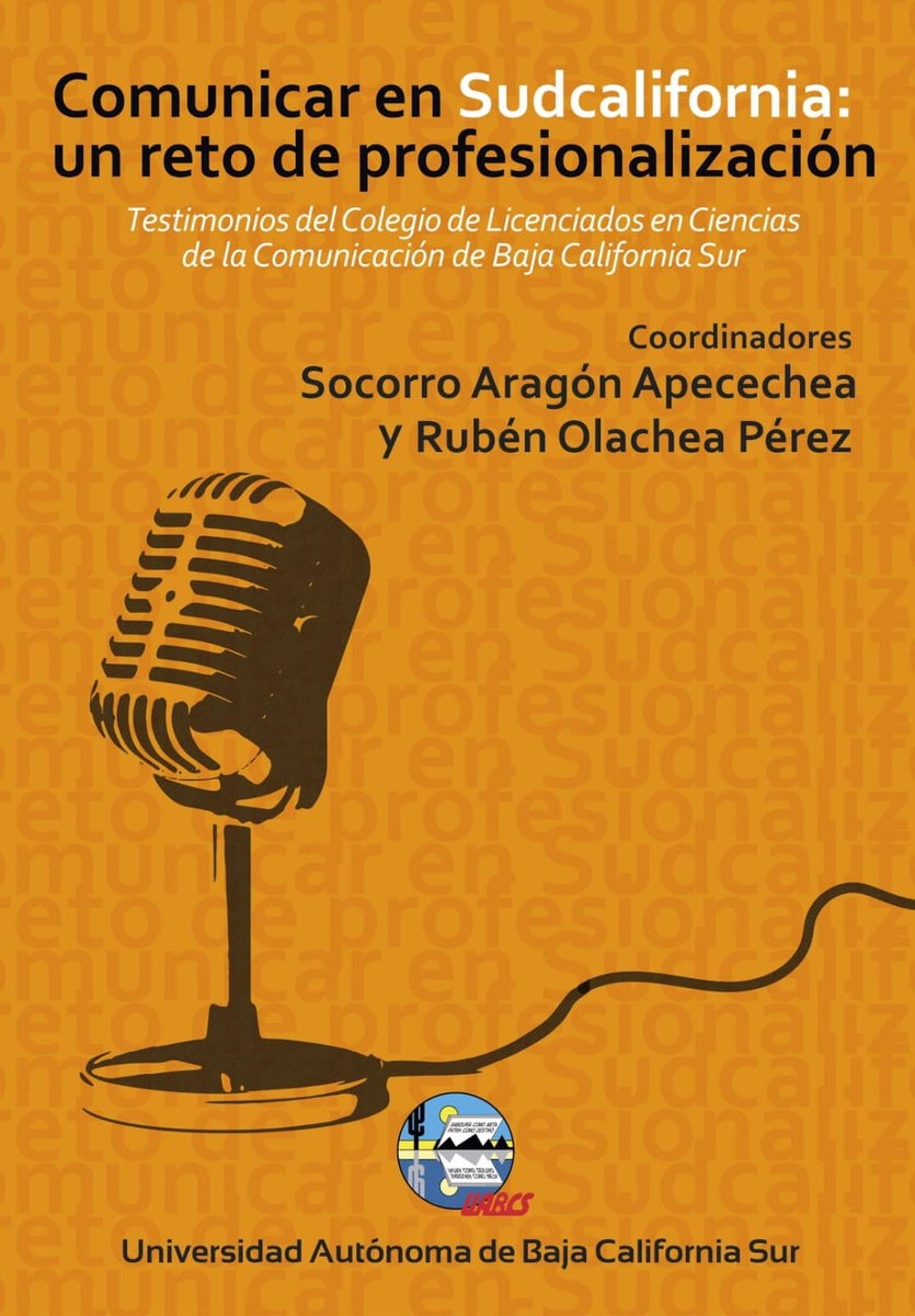 ComunicaBCS's tweet photo. Acompáñenos esta tarde a las 4 pm a la presentación del libro que agrupa 17 voces de colegas del #CLCCBCS, en el poliforo de la @UABCSoficial dentro del 7o. Coloquio universitario del libro sudcaliforniano.
https://t.co/5VljPfXt2H https://t.co/OwKz8cbrUB