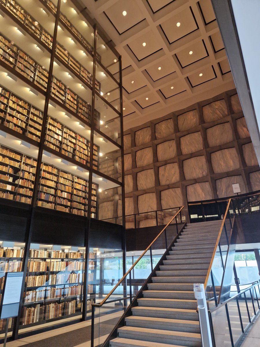 Fantastic day in the Beinecke, seeing some 'new' letters from familiar research subjects.