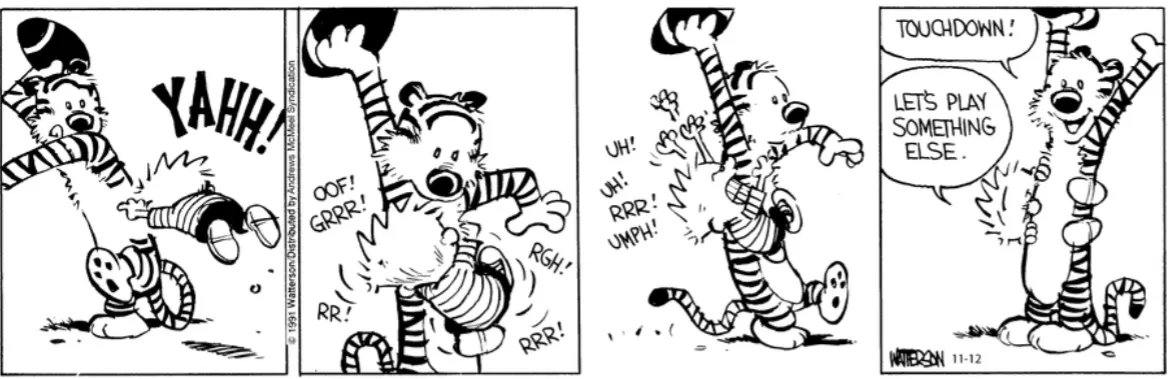 Calvinn_Hobbes's tweet photo. Valiant effort 🤣 #CalvinandHobbes https://t.co/rJlMPeHdPT