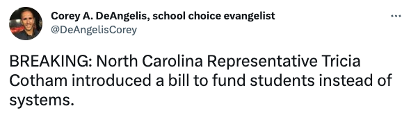 NC Democratic Party House Caucus tweet media
