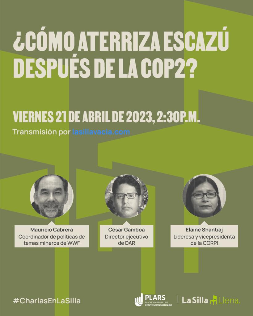 NRGIesp's tweet photo. 📣Hoy 2.30 pm #CharlasEnLaSilla
Únete Mauricio Cabrera y César Gamboa de #PLARS quienes junto a Elaine Shantiaj hablarán con @lasillavacia de Escazú, retos, pasos a seguir para su implementación en #Colombia, la urgencia de su ratificación en #Perú y +
🌐https://t.co/RjOB4DqLG5 https://t.co/FgMXq5VJ1l