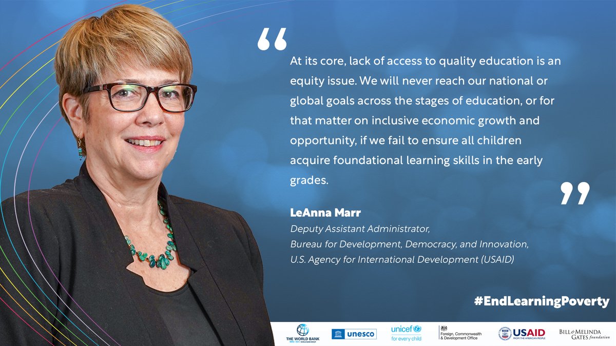 We urge all countries and the global #education community to endorse the Commitment to Action on Foundational Learning! ✍🏽 wrld.bg/uHsp50NK18y Join the discussion and our #EndLearningPoverty campaign! @leannajoon