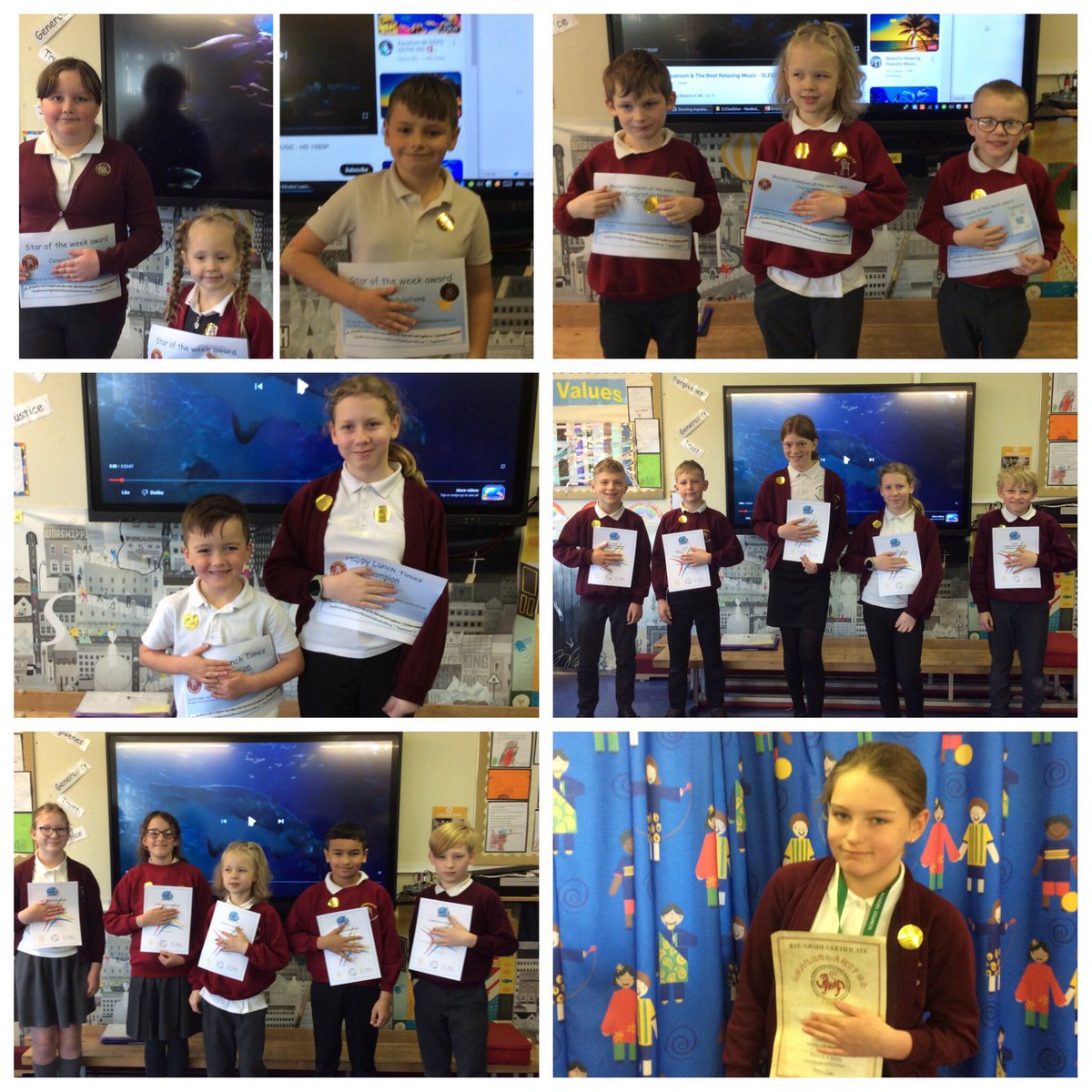 Well done to all those who received awards in achievement assembly today. 🌟